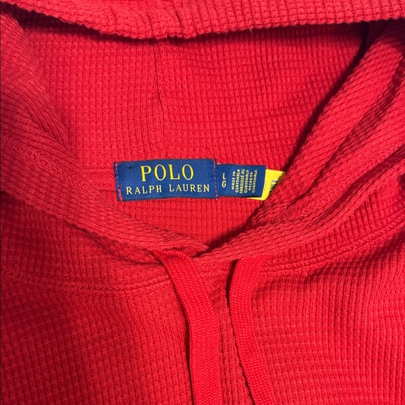 Polo Ralph Lauren Men's Bold Red Hoodie - Picture 2 of 6